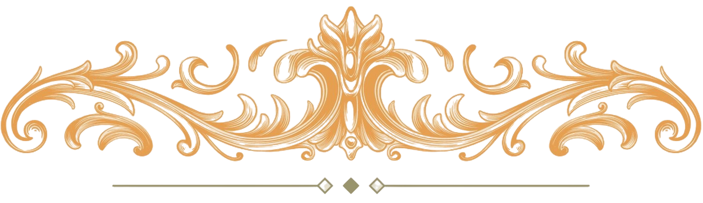 Decorative golden flourish